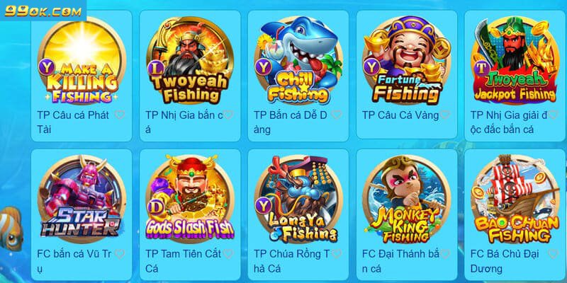 Thông tin giới thiệu về Game bắn cá